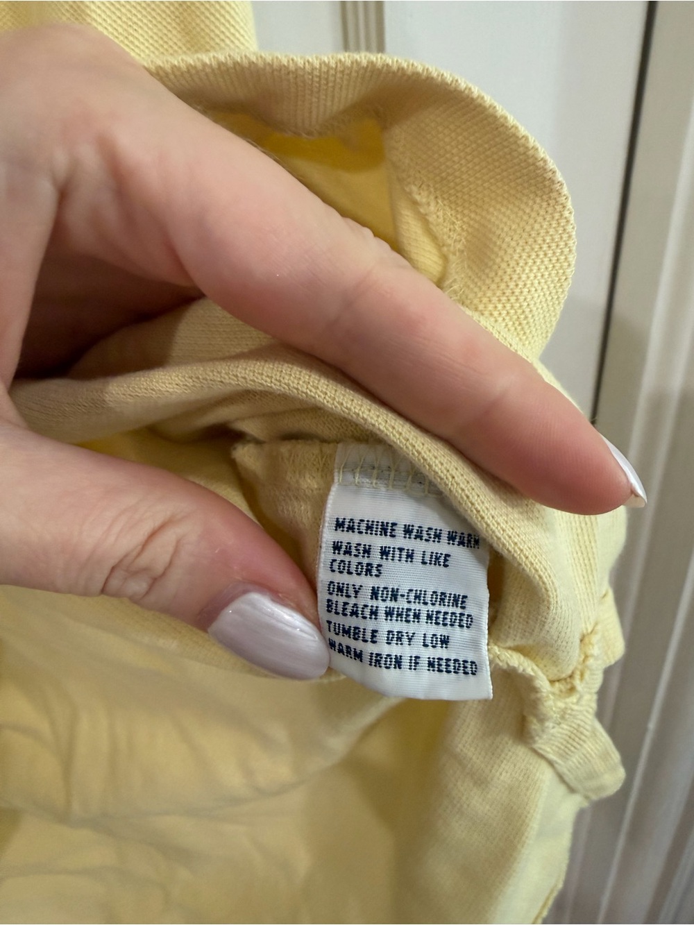 Ralph Lauren Pale Yellow Short-Sleeve Polo Shirt - Picture 4 of 9